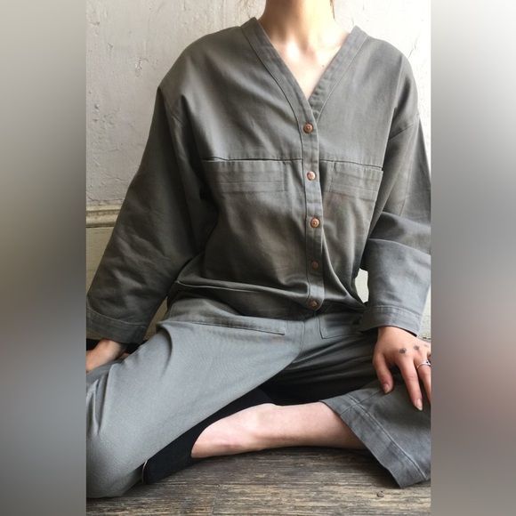 Ilana Kohn Tuck Coverall Jumpsuit - Picture 14 of 14